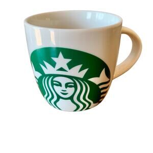 Starbucks Coffee Mug 2017 Classic White Green Mermaid Siren Logo 14 oz Large